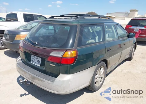 2000 Subaru Outback из США, поврежденный, VIN 4S3BH6652Y7634808